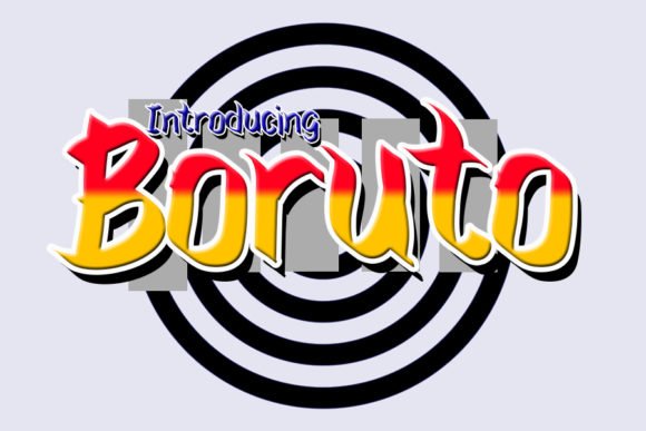 Boruto Font - Featured Image