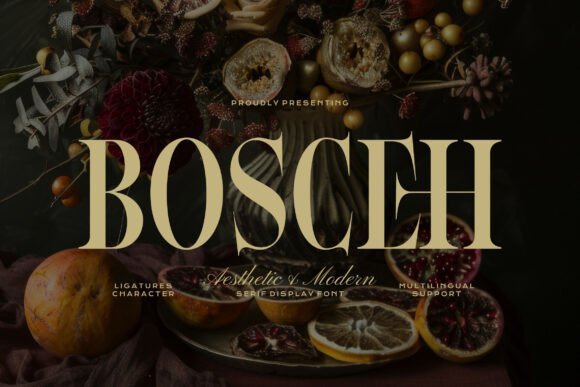 Bosceh Font - Featured Image
