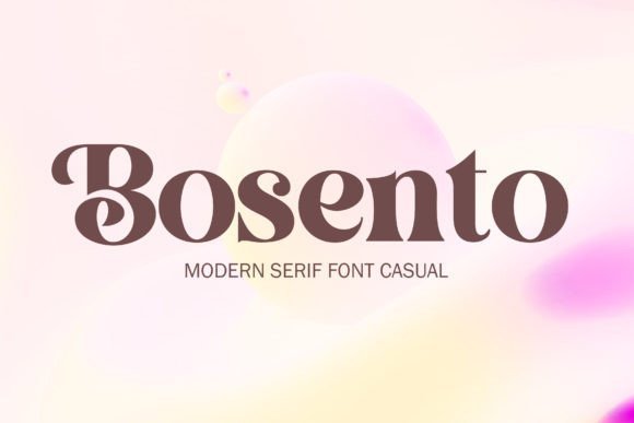 Bosento Font - Featured Image
