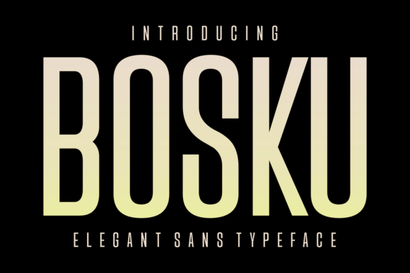 Bosku Font - Featured Image