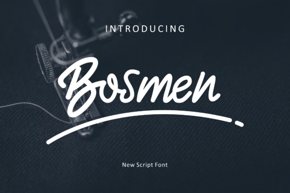 Bosmen Font - Featured Image