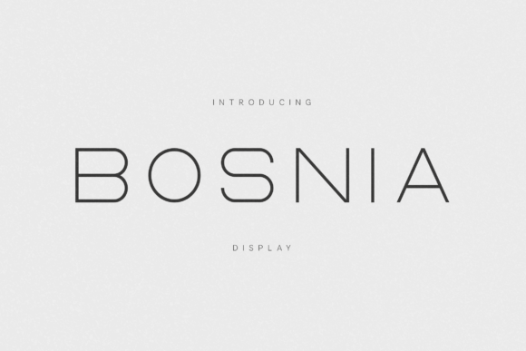 Bosnia Font - Featured Image