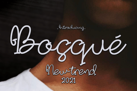Bosqué Font - Featured Image