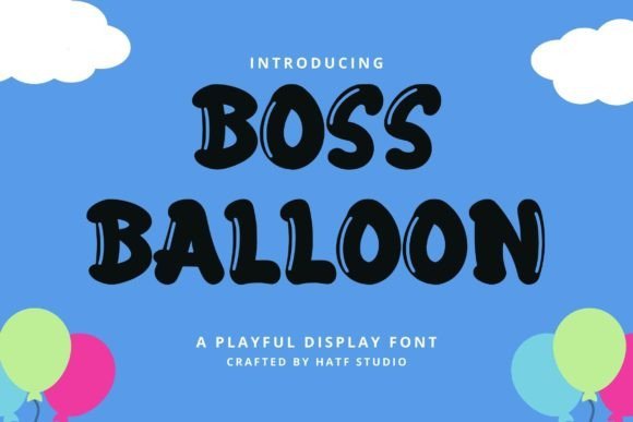 Boss Balloon Font - Featured Image