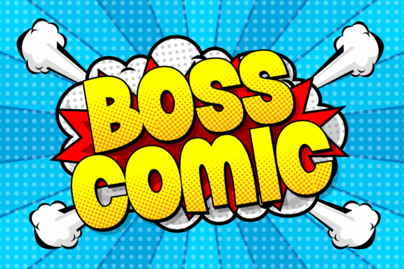 Boss Comic Font - Featured Image