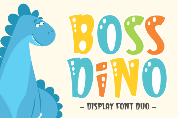 Boss Dino Font - Featured Image