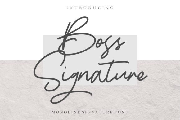 Boss Font - Featured Image