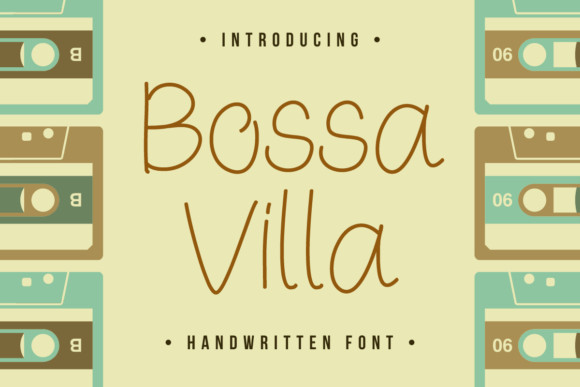 Bossa Villa Font - Featured Image