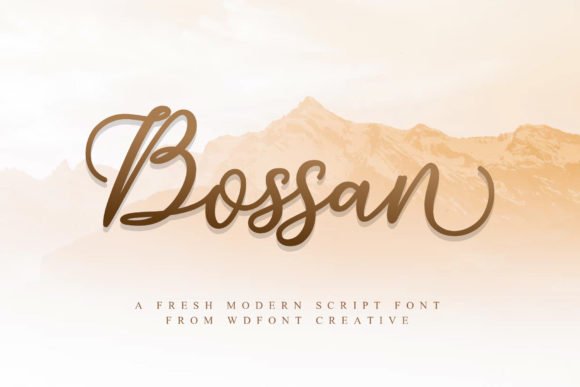 Bossan Font - Featured Image