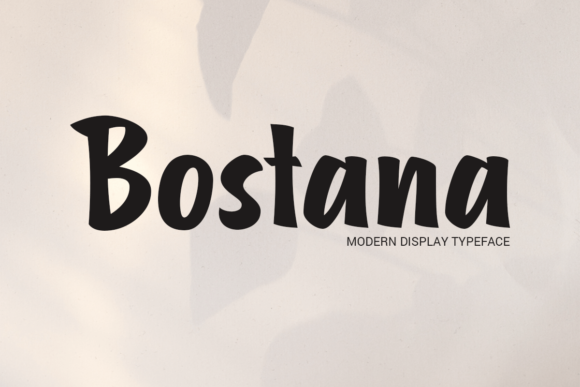 Bostana Font - Featured Image