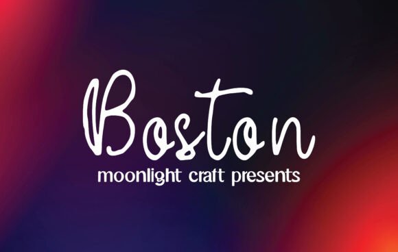 Boston Font - Featured Image
