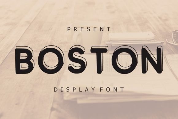 Boston Font - Featured Image
