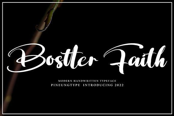 Bostter Faith Font - Featured Image