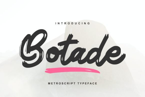 Botade Font - Featured Image