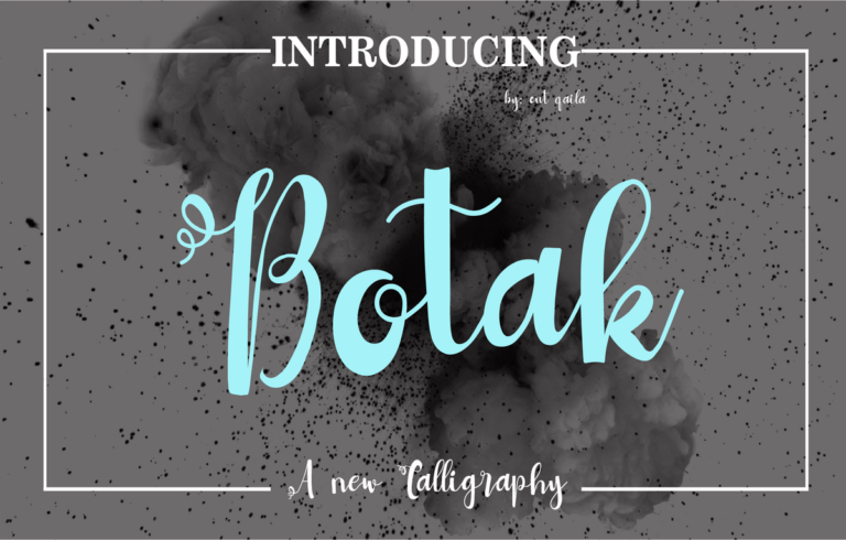 Botak Font - Featured Image