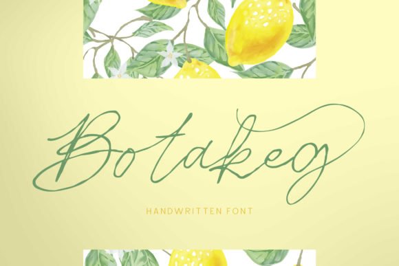 Botakeg Font - Featured Image