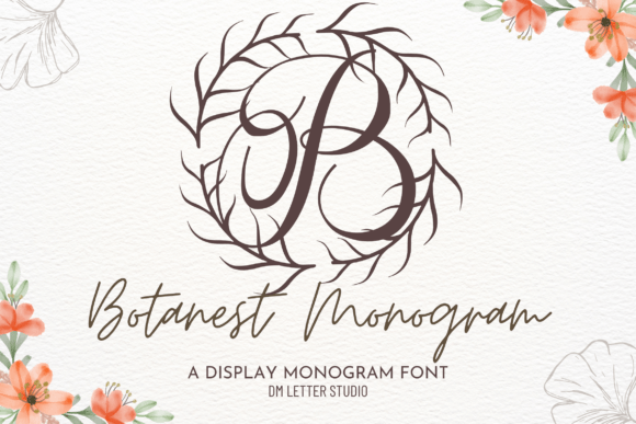 Botanest Monogram Font - Featured Image