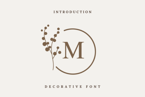 Botanic Monogram Font - Featured Image