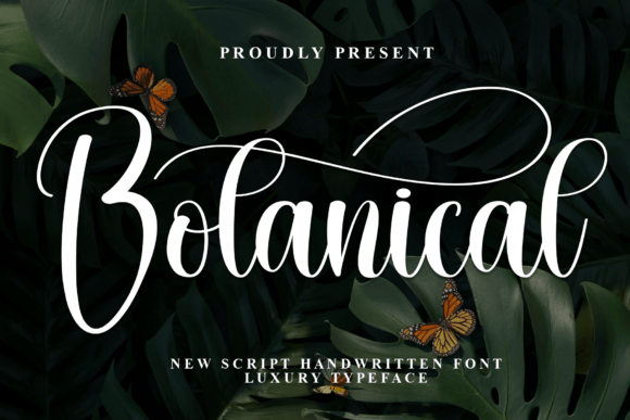 Botanical Font - Featured Image