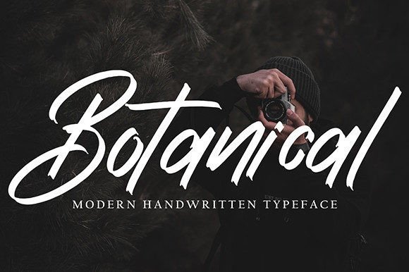 Botanical Font - Featured Image