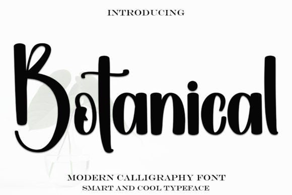 Botanical Font - Featured Image