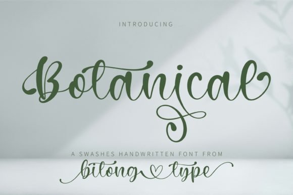 Botanical Font - Featured Image