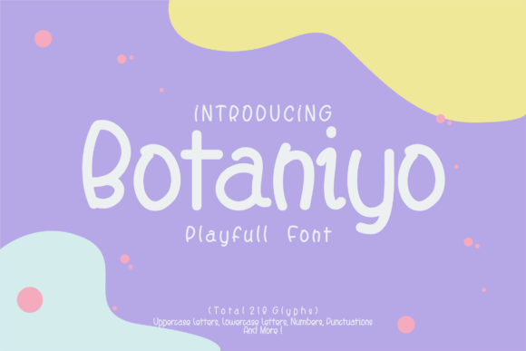 Botaniyo Font - Featured Image
