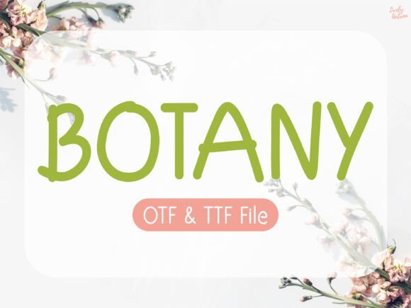 Botany Font - Featured Image