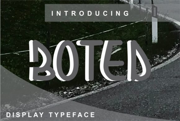 Boted Font - Featured Image