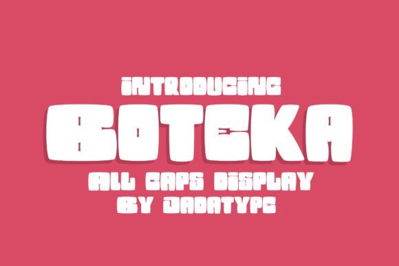 Boteka Font - Featured Image