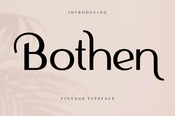 Bothen Font - Featured Image