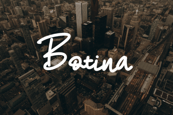 Botina Font - Featured Image