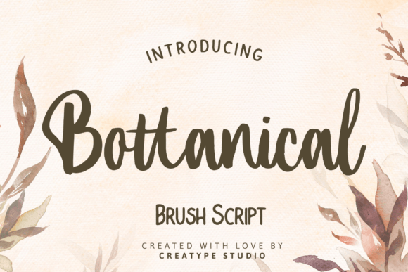 Bottanical Font - Featured Image