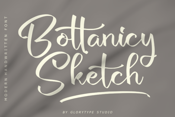 Bottanicy Sketch Font - Featured Image