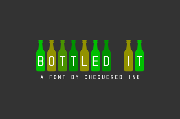 Bottled It Font - Featured Image