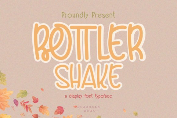 Bottler Shake Font - Featured Image