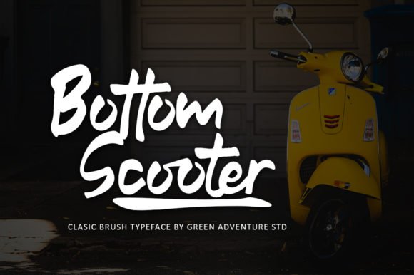 Bottom Scooter Font - Featured Image