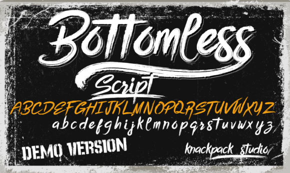 Bottomless Script Font - Featured Image