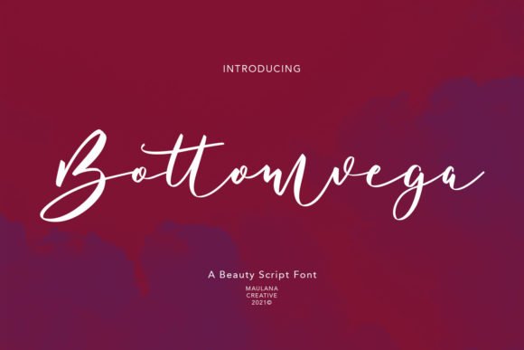 Bottomvega Font - Featured Image