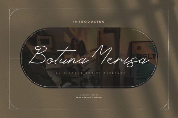 Botuna Merisa Font - Featured Image