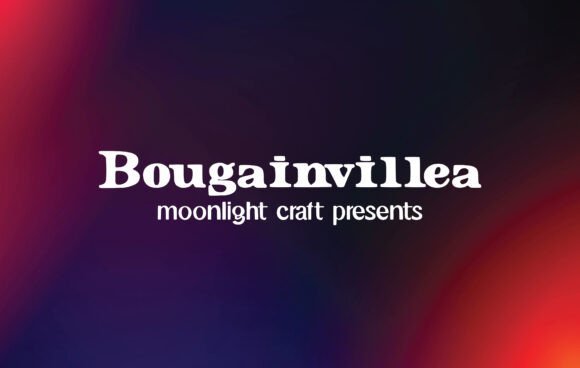 Bougainvillea Font - Featured Image