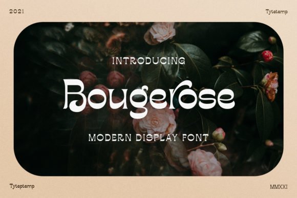 Bougerose Font - Featured Image