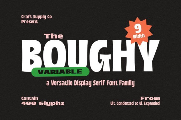 Boughy Font - Featured Image