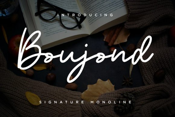 Boujond Font - Featured Image