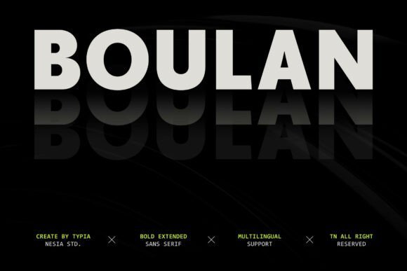 Boulan Font - Featured Image