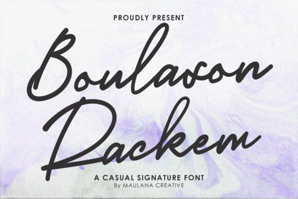 Boulason Rackem Font - Featured Image