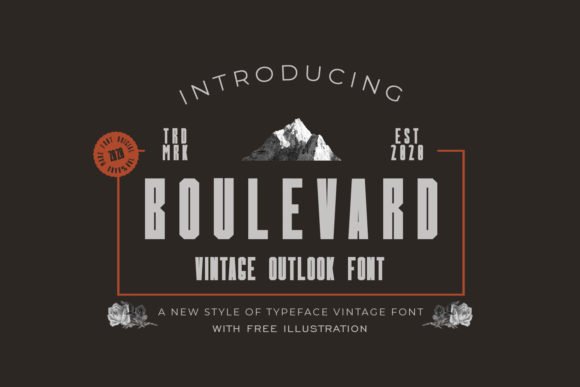 Boulevard Font - Featured Image