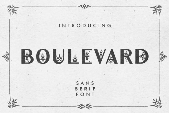 Boulevard Font - Featured Image
