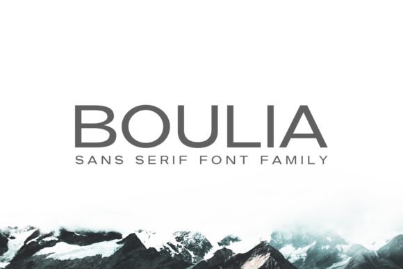 Boulia Family Font - Featured Image