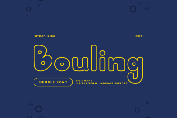 Bouling Font - Featured Image